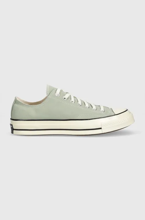 Πάνινα παπούτσια Converse Chuck 70 OX χρώμα: πράσινο A02769C