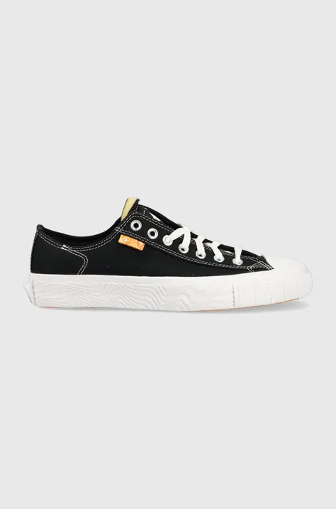 Πάνινα παπούτσια Converse Chuck Taylor Alt Star OX χρώμα: μαύρο, A02838C