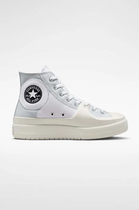 Πάνινα παπούτσια Converse Chuck Taylor All Star Construct χρώμα: γκρι, A05042C