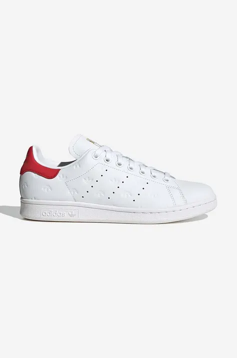 Kožené sneakers boty adidas Originals Stan Smith bílá barva, FZ6370-white