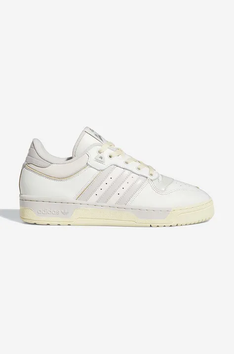 adidas Originals leather sneakers Rivalry Low 86 GZ2556 white color