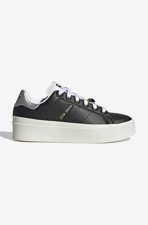 Sneakers boty adidas Originals Stan Smith Bonega černá barva, HQ4253