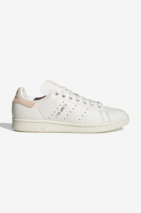 Δερμάτινα αθλητικά παπούτσια adidas Originals Stan Smith W χρώμα άσπρο