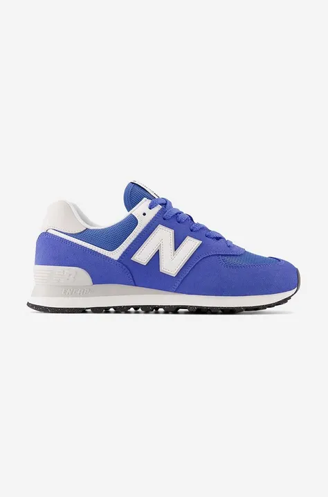 New Balance NB 327 panelled low-top sneakers Violett blue color