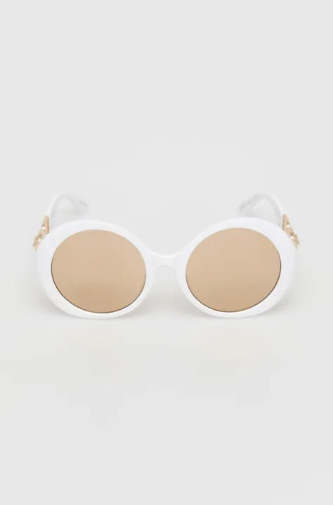 Slnečné okuliare Aldo CHASAN dámske, biela farba, CHASAN.100