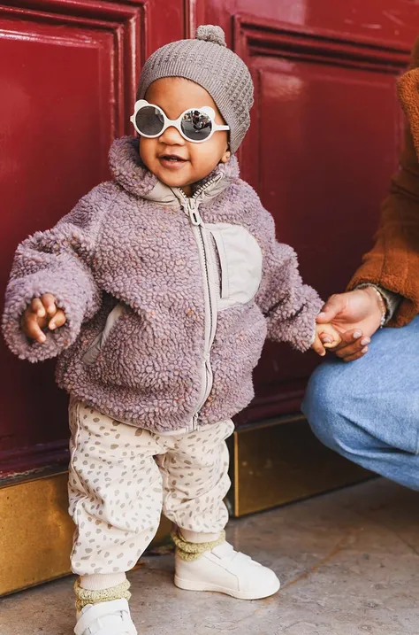 Otroška sončna očala Ki ET LA Ourson bela barva