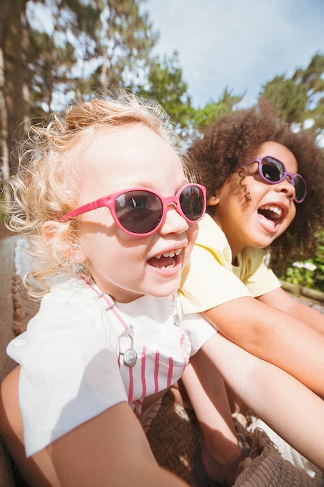 Ki ET LA okulary przeciwsłoneczne dziecięce WAZZ czerwone WAZZ