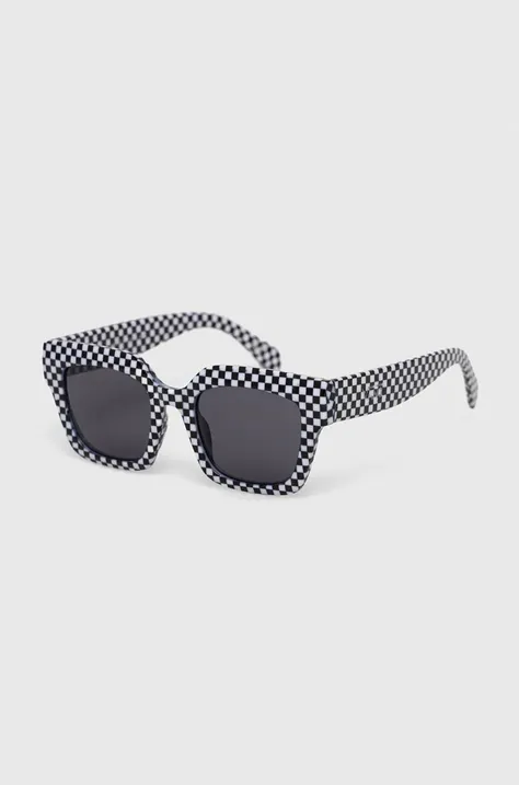 Сонцезахисні окуляри Vans чоловічі колір чорний VN0A7PQZY281-BLACKWHITE
