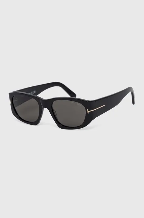 Сонцезахисні окуляри Tom Ford колір чорний