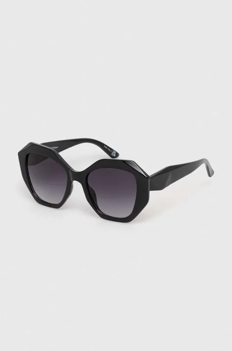 Slnečné okuliare Jeepers Peepers čierna farba, JP18895