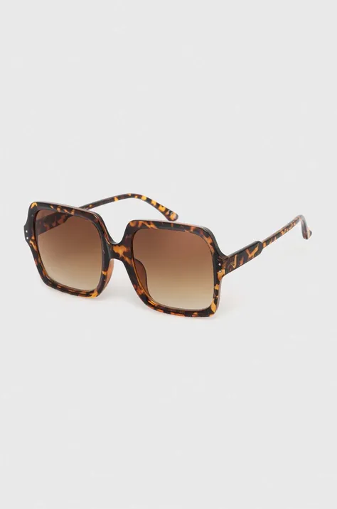 Сонцезахисні окуляри Jeepers Peepers колір коричневий