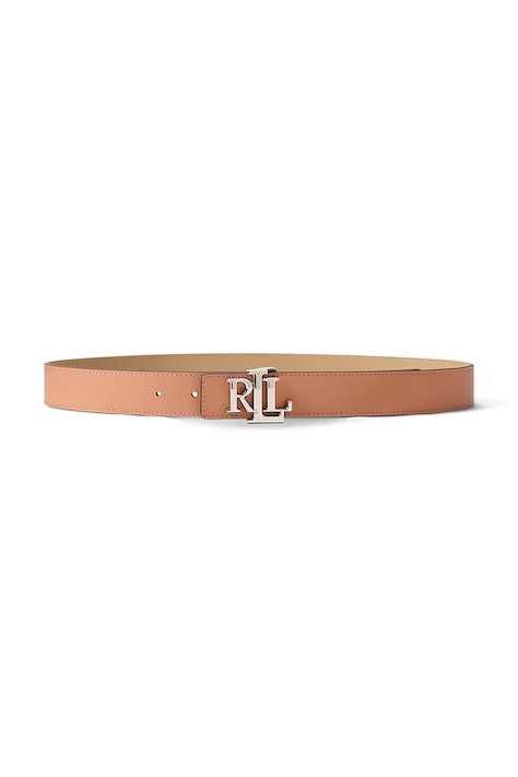 Lauren Ralph Lauren oboustranný pásek dámský kožený růžový 412908984