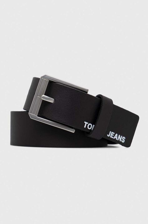 Kožený pásek Tommy Jeans