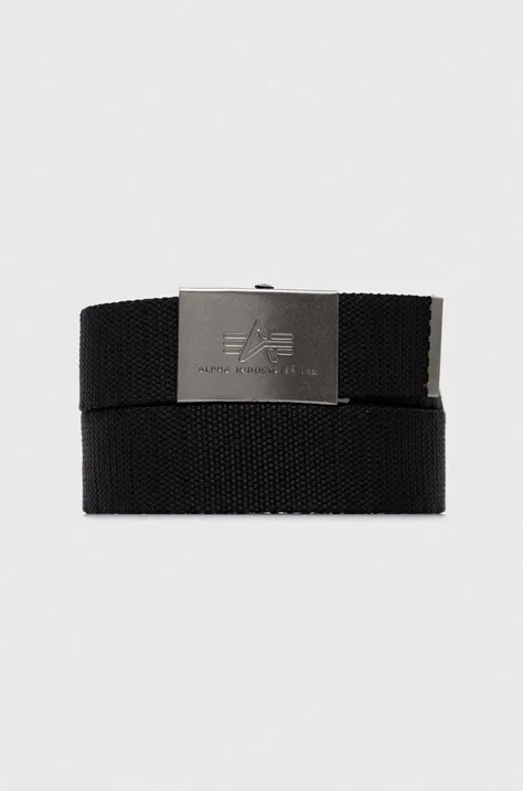 Alpha Industries curea culoarea negru