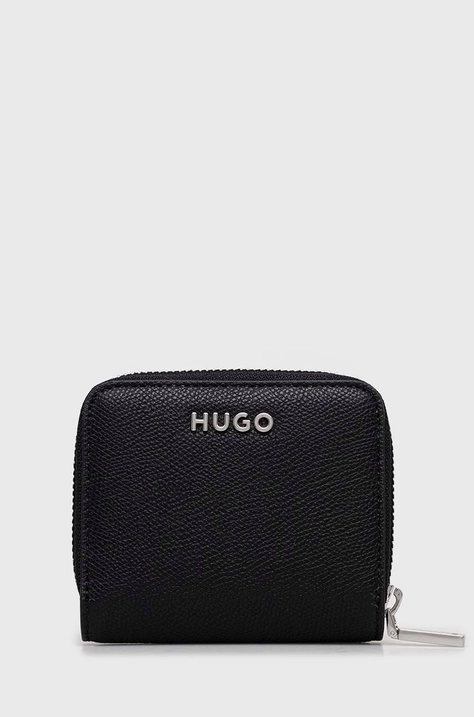 HUGO portofel femei, culoarea negru 50486970