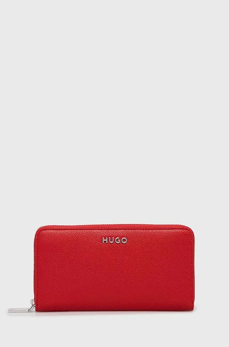 Πορτοφόλι HUGO χρώμα: κόκκινο
