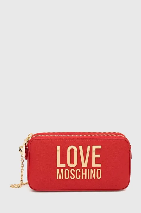 Τσάντα Love Moschino χρώμα: κόκκινο