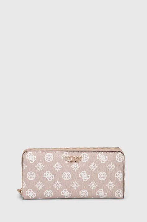 Peňaženka Guess dámsky, ružová farba