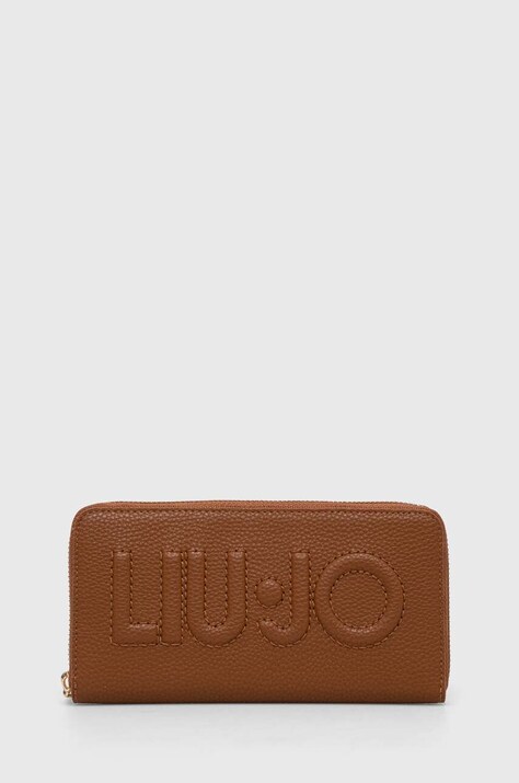 Liu Jo portfel damski kolor brązowy