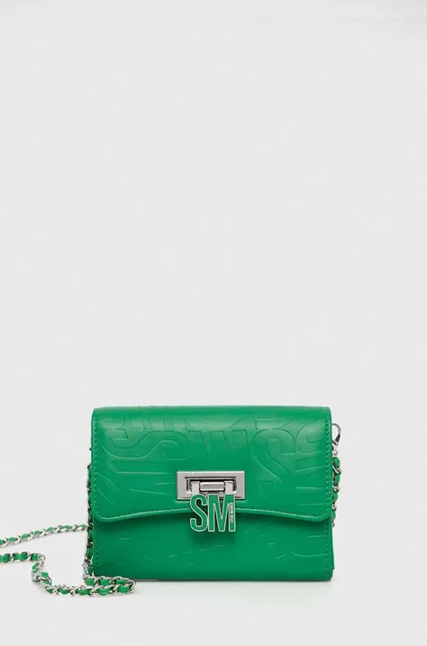 Πορτοφόλι Steve Madden Bswish χρώμα: πράσινο, SM13001046