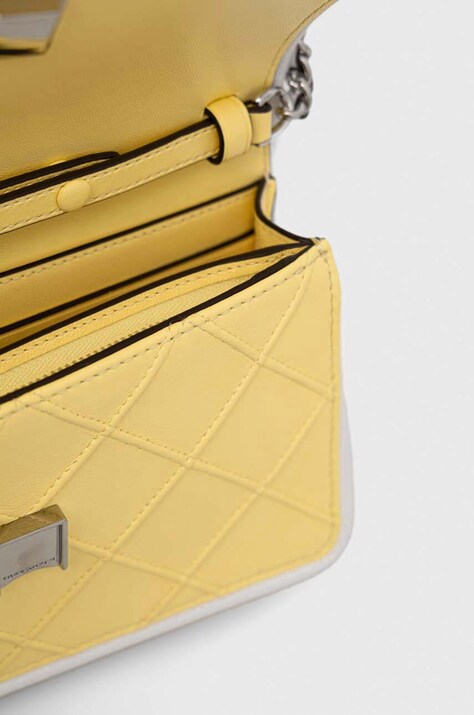 Шкіряна сумочка Tory Burch — SS23-PFD0FS, жовтий — фото 5