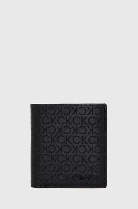 Denarnica Calvin Klein moški, črna barva