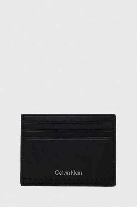 Kožené pouzdro na karty Calvin Klein