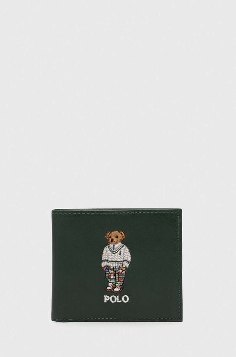Kožená peněženka Polo Ralph Lauren