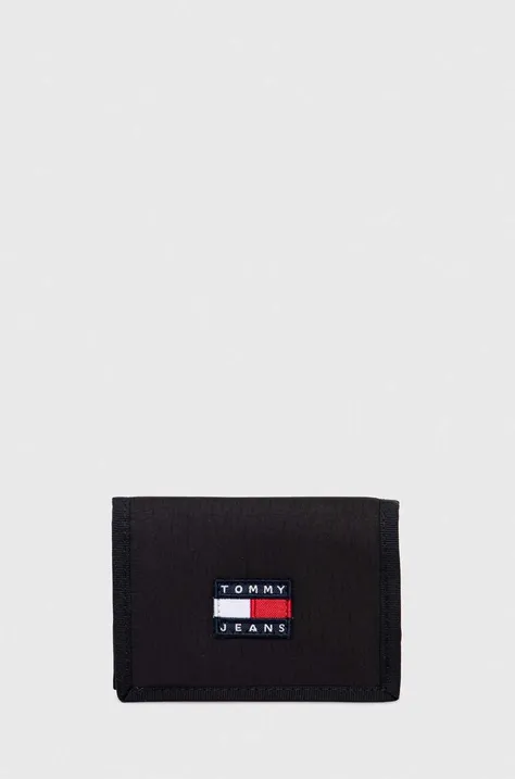 Tommy Jeans portfel męski kolor czarny