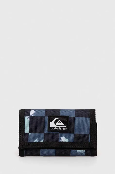 Quiksilver portfel męski kolor niebieski