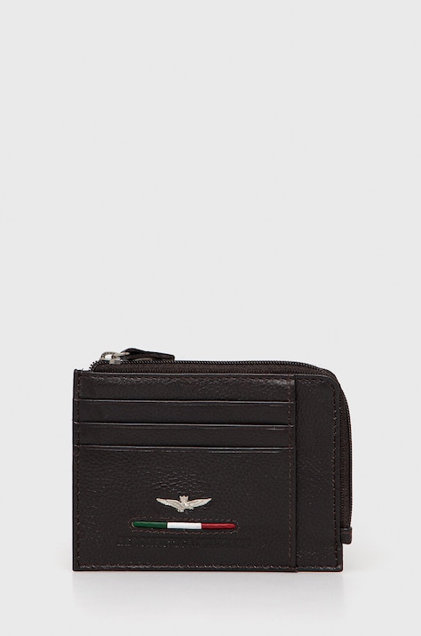 Peněženka Aeronautica Militare hnědá barva, AM153