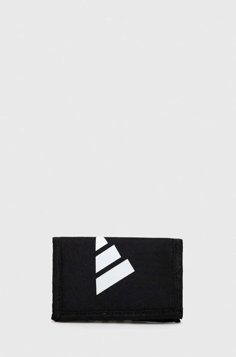 Πορτοφόλι adidas Performance χρώμα: μαύρο