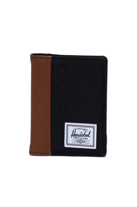 Πορτοφόλι Herschel Gordon Wallet χρώμα: μαύρο