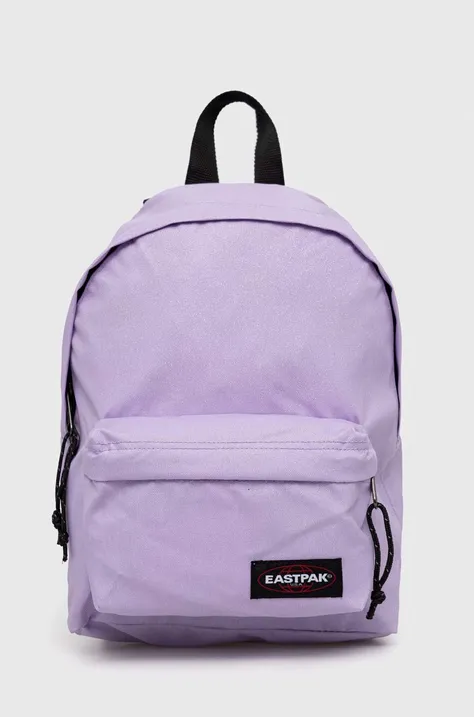 Eastpak plecak damski kolor fioletowy duży gładki