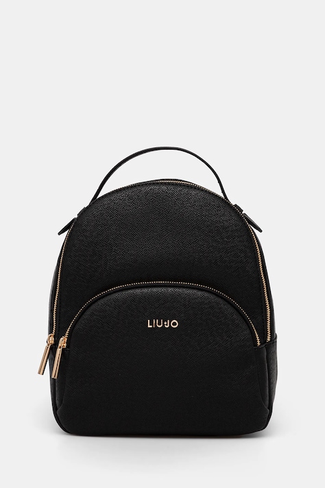Liu Jo rucsac femei, culoarea negru, mic, neted