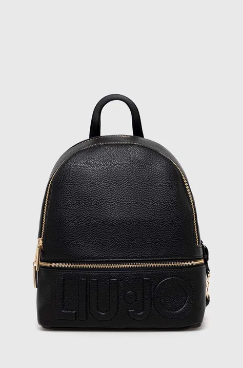 Liu Jo rucsac femei, culoarea negru, mic, neted