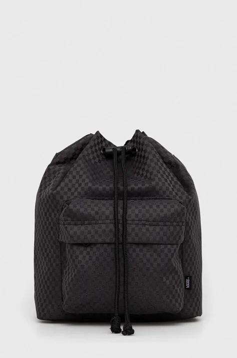 Vans plecak kolor czarny mały wzorzysty