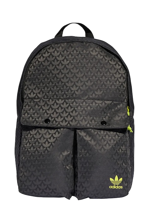 adidas Originals rucsac femei, culoarea negru, mare, modelator