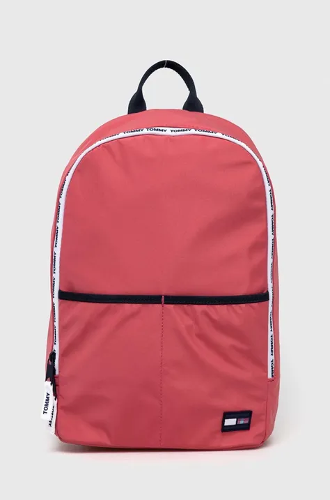 Dječji ruksak Tommy Hilfiger boja: ružičasta, veliki, jednobojni model