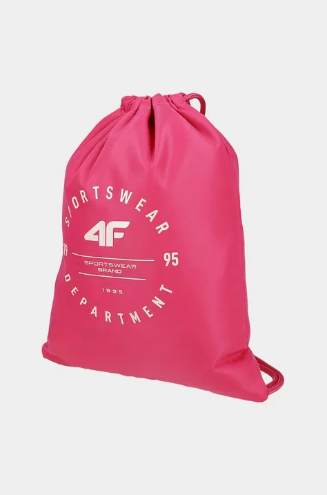 Detský ruksak 4F ružová farba, s potlačou