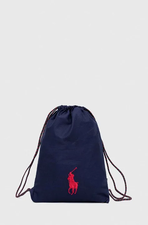 Polo Ralph Lauren plecak dziecięcy kolor granatowy gładki