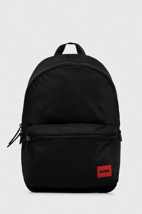 HUGO rucsac bărbați, culoarea negru, mare, cu imprimeu 50492657