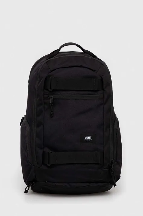 Vans rucsac barbati, culoarea negru, mare, neted