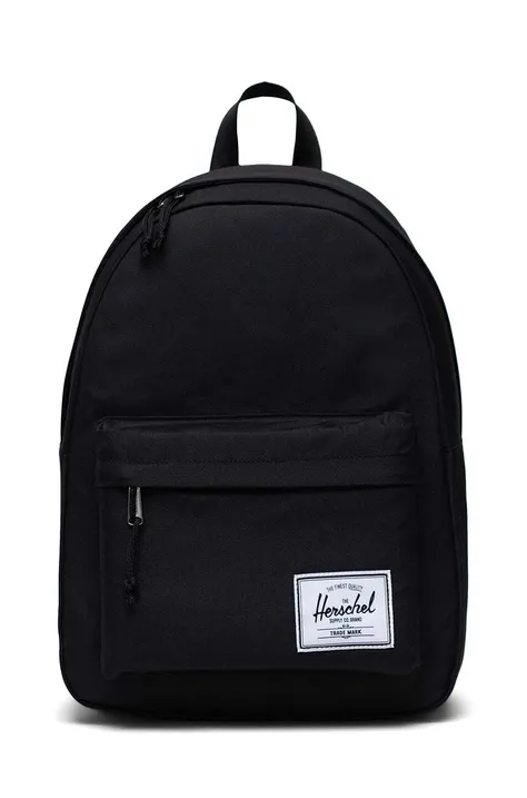 Herschel plecak 11377-00001-OS Classic Backpack kolor czarny duży gładki