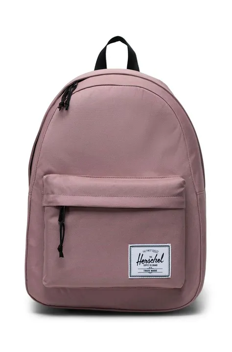 Herschel plecak 11377-02077-OS Classic Backpack kolor różowy duży gładki