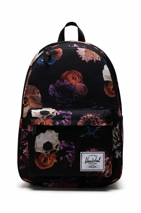 Herschel plecak Classic XL Backpack kolor czarny duży wzorzysty