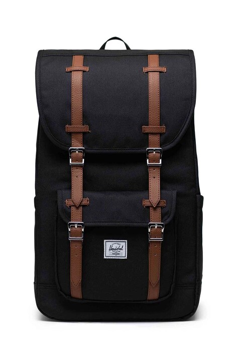 Nahrbtnik Herschel Little America Backpack črna barva