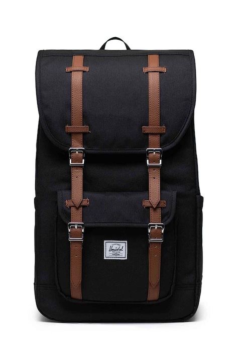 Batoh Herschel Little America™ černá barva, velký, hladký,