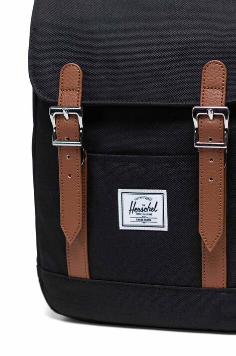 Рюкзак Herschel 11398-00001-OS Retreat Mini Backpack — SS23-PKU063, чорний — фото 6