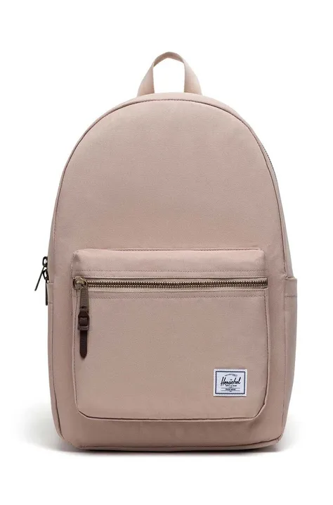 Herschel plecak 11407-05905-OS Settlement Backpack kolor beżowy duży gładki